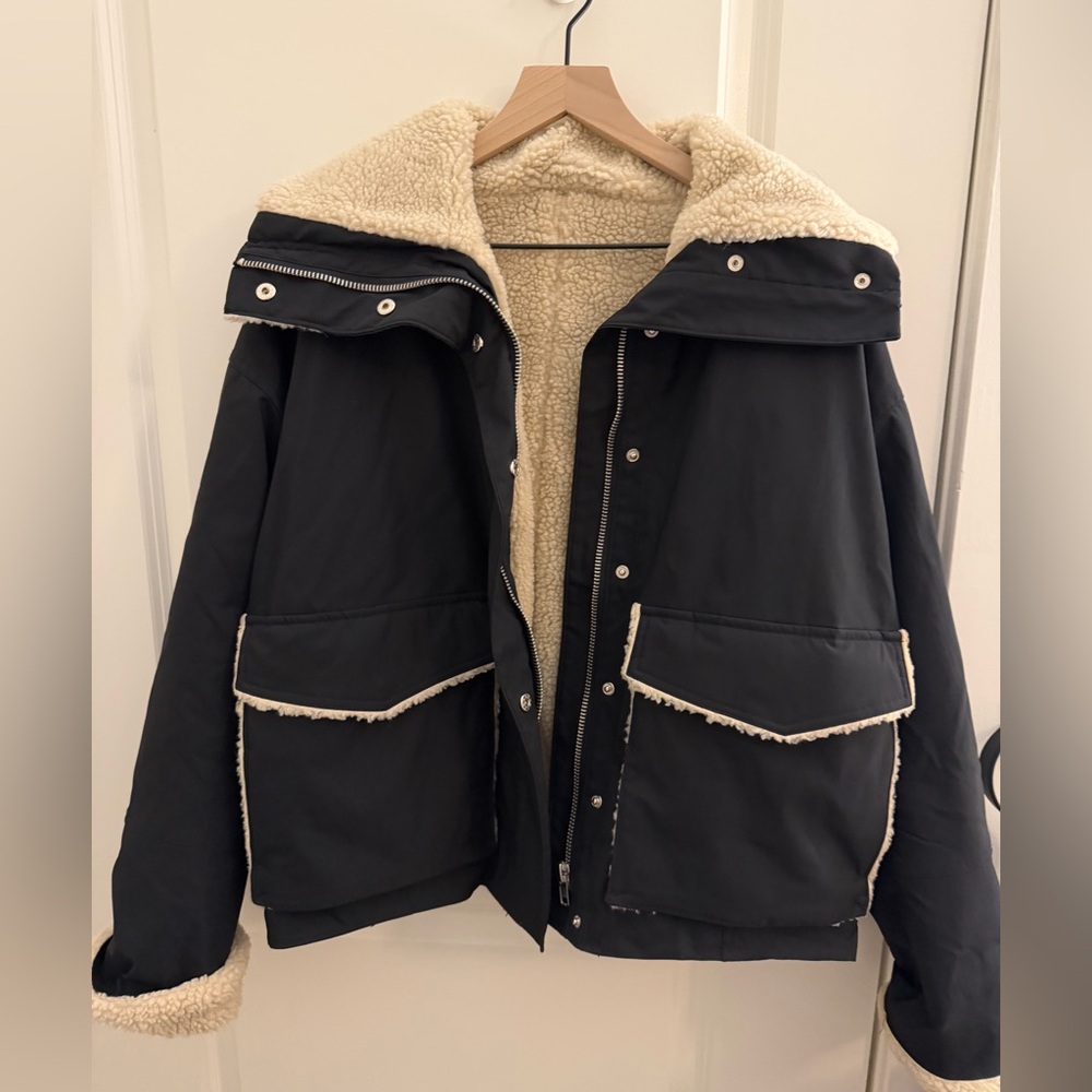 Shearling Jacket Size S - Picture 3 of 5